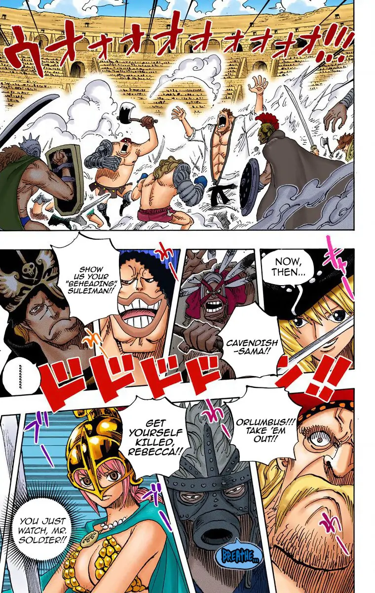 One Piece Digital Colored Chapter 722 image 15